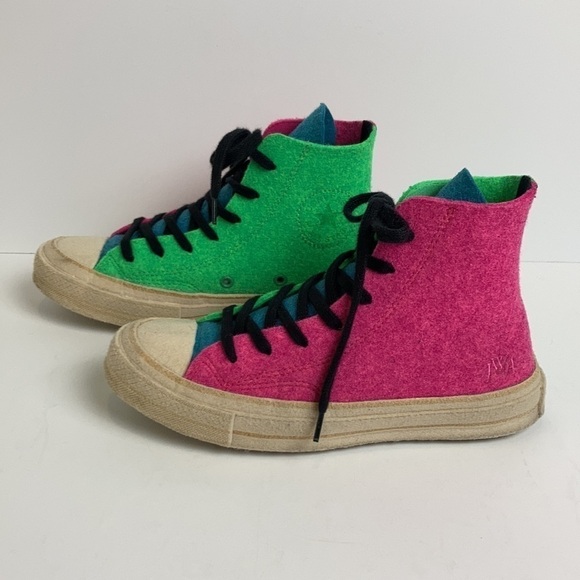 Converse x JW Anderson Chuck 70 Hi Felt Women’s Sz 6 Streetwear Unique Punk Y2K - Picture 5 of 16